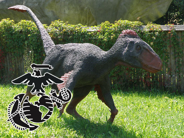 A squad of Marines is basically already a pack of raptors so it makes sense.