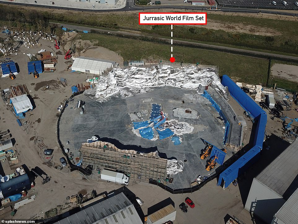 Jurassic World: Dominion, which is still scheduled for release next year, is being filmed at Pinewood as well as at locations in Canada and Hawaii. It stars Chris Pratt, Bryce Dallas Howard, and Jeff Goldblum