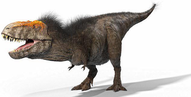The T. rex actually had freckles and red eyebrows, according to the new documentary