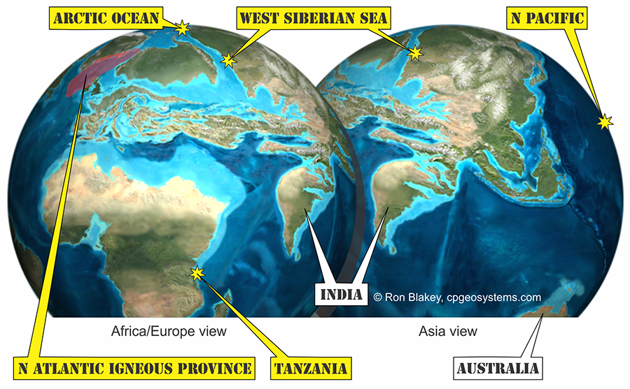The world in the Eocene, 50 million years ago
