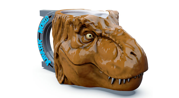 Zak's Sculpted T-Rex Mug